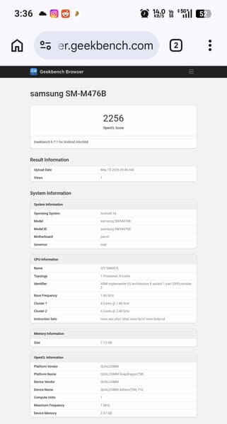 Будущий Samsung Galaxy M47 засветился в Сети, но получит платформу 3-летней давности - 3